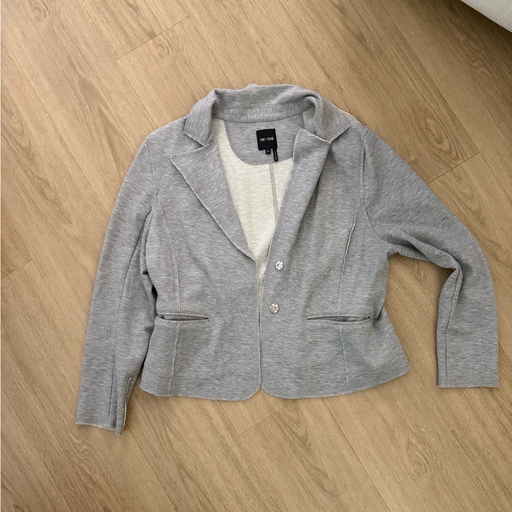 Nic + Zoe Sweater Blazer